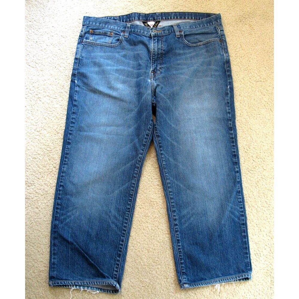 Lucky Brand Straight Leg Blue Denim Jeans Men's Size 38 x 25